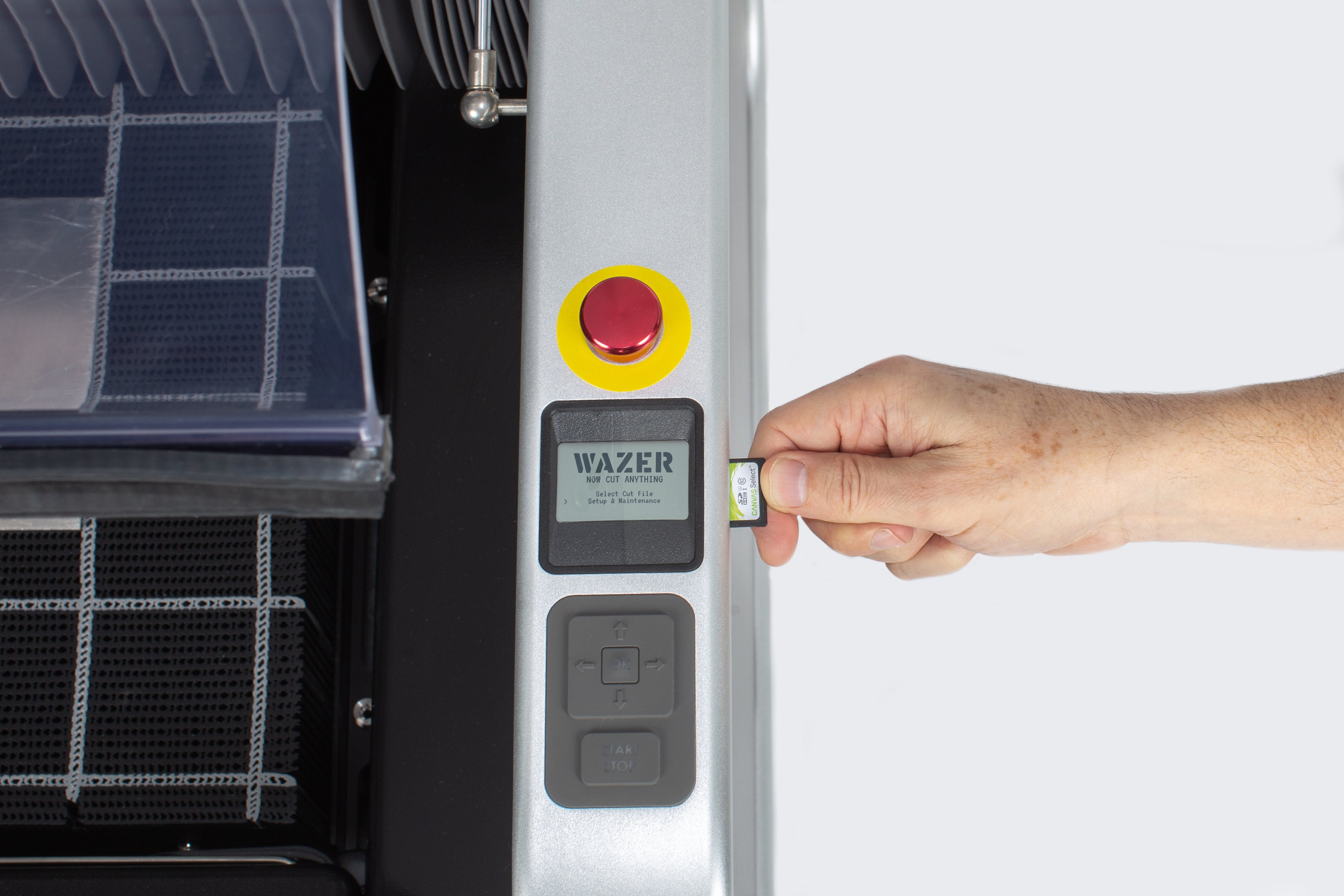 WAZER_Standup-display