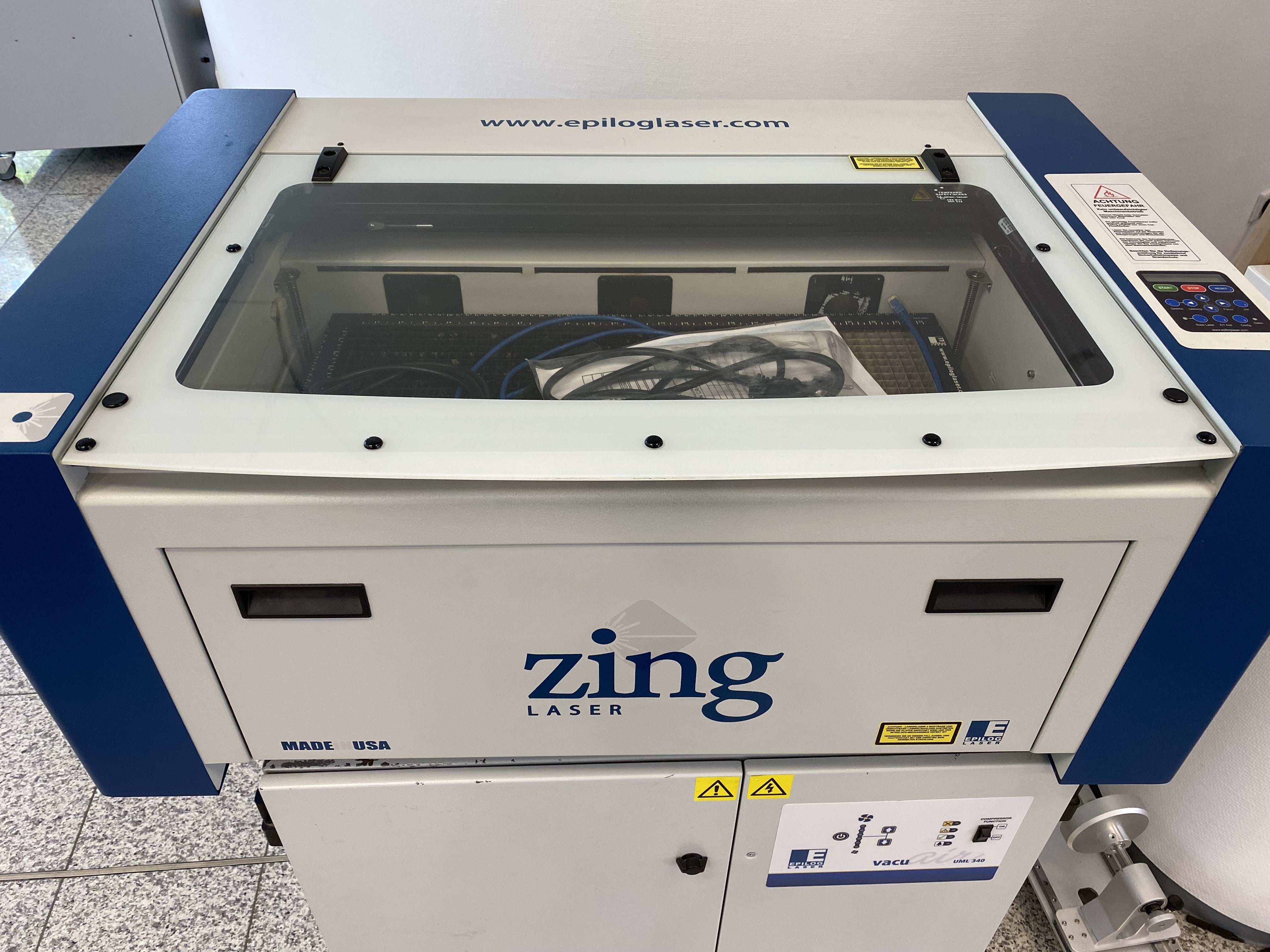 Epilog Zing 24 mit 30 Watt