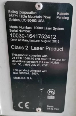 Epilog Zing 24 mit 30 Watt